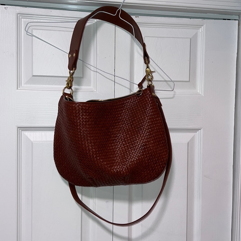 Clare V moyen messenger toffee